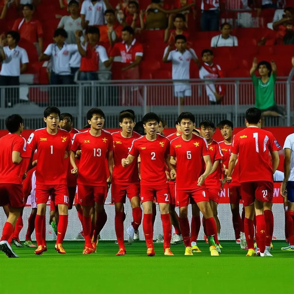 Bóng đá U22 Việt Nam tranh tài SEA Games