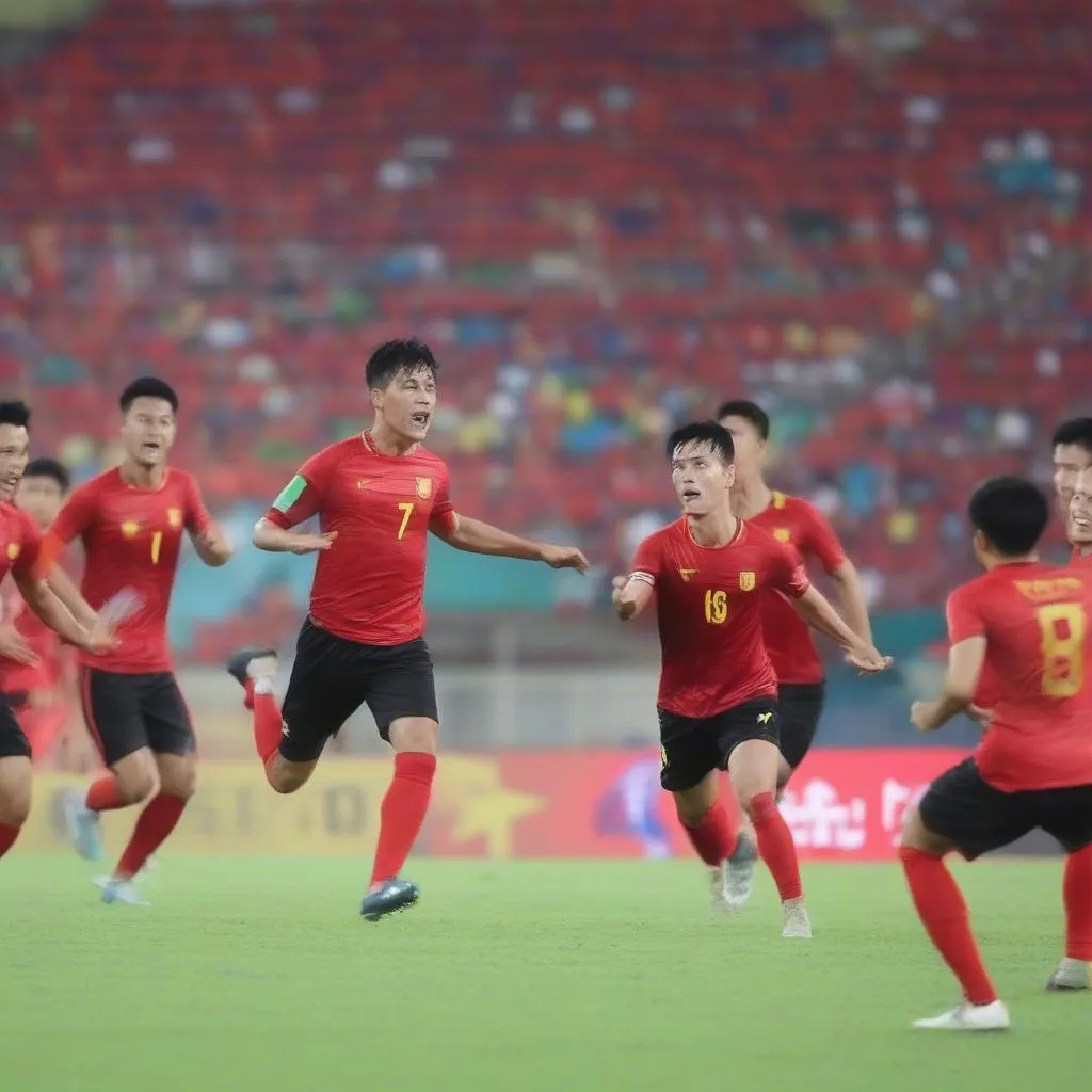 Đội tuyển Việt Nam thi đấu ấn tượng tại AFF Cup 2021