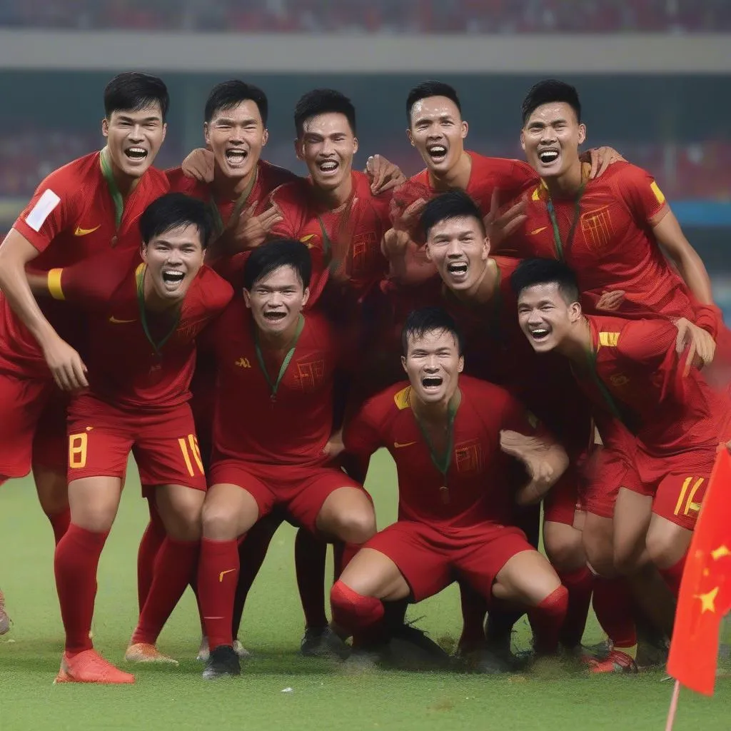 Chiến thắng của bóng đá Việt Nam tại Asiad 2018