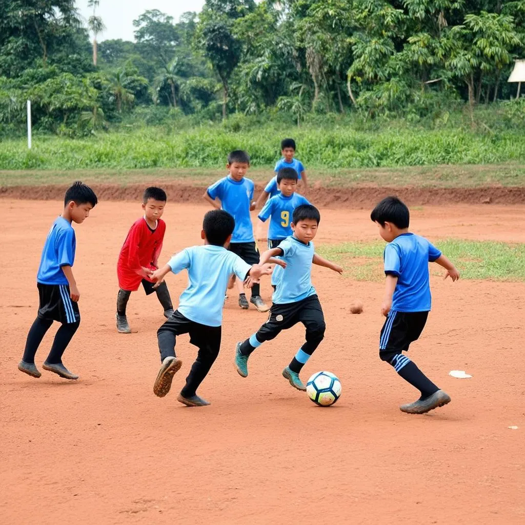 Bóng đá Việt Nam - Chân Đất