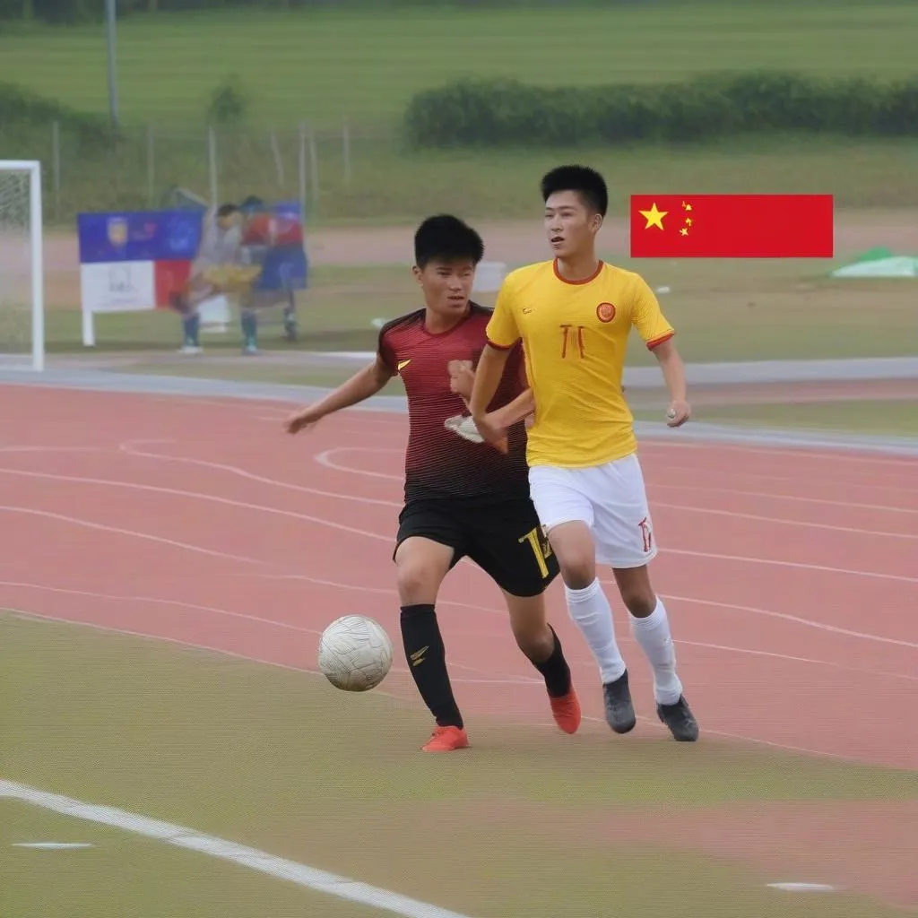 Tỷ số trận đấu giữa U18 Việt Nam và U18 Malaysia