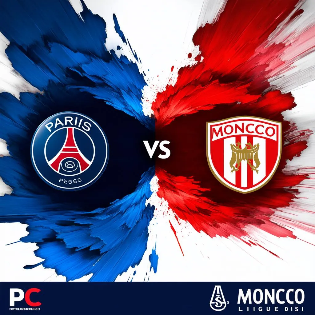 Cơn lốc xanh PSG và bão táp đỏ AS Monaco