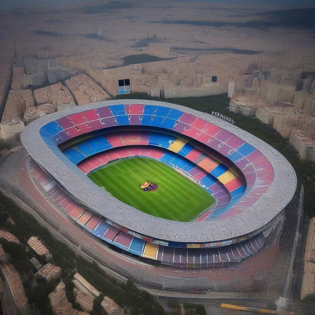 Camp Nou: Sân vận động huyền thoại của FC Barcelona