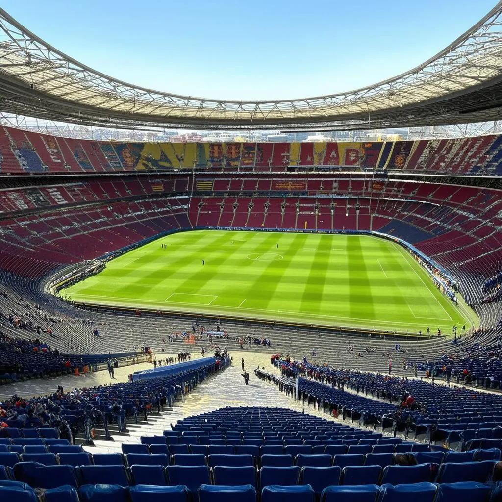 Sân bóng Camp Nou, Barcelona, Tây Ban Nha