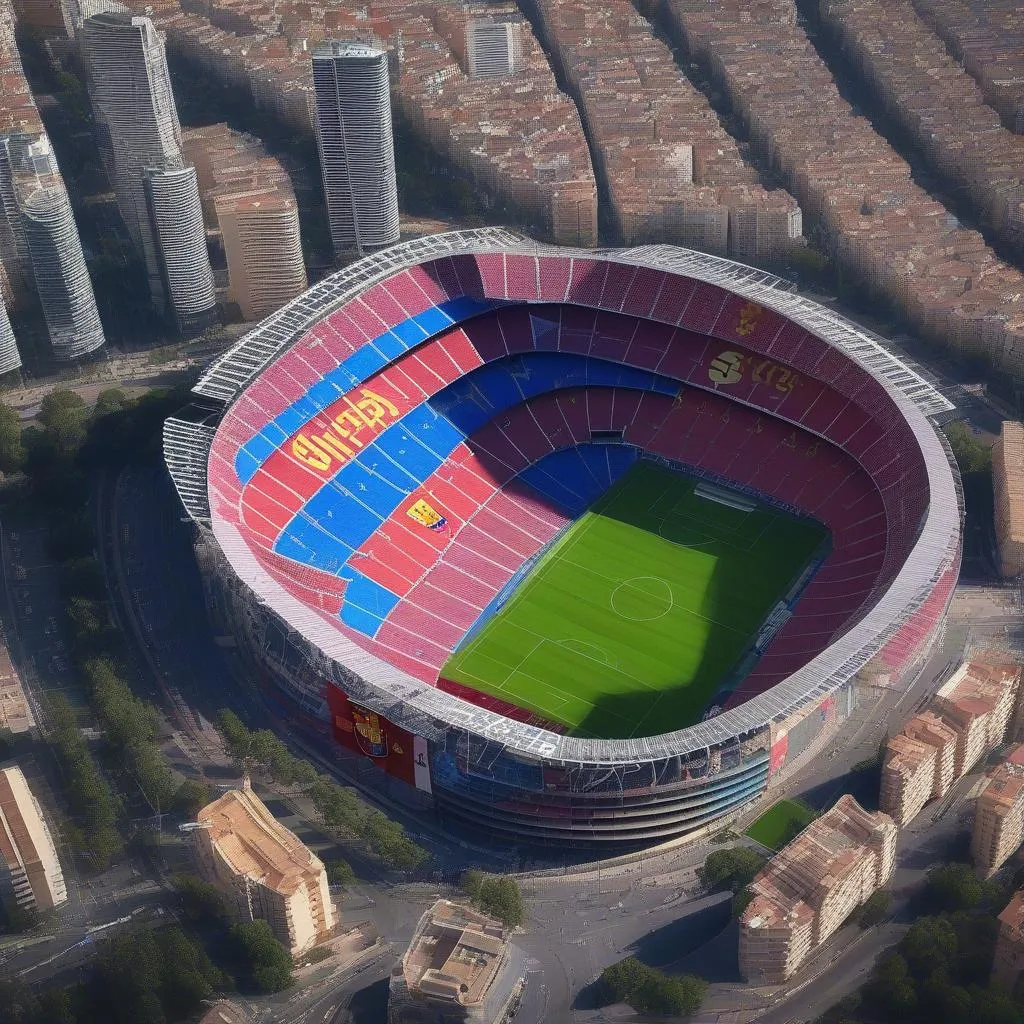 Sân vận động Camp Nou của Barcelona