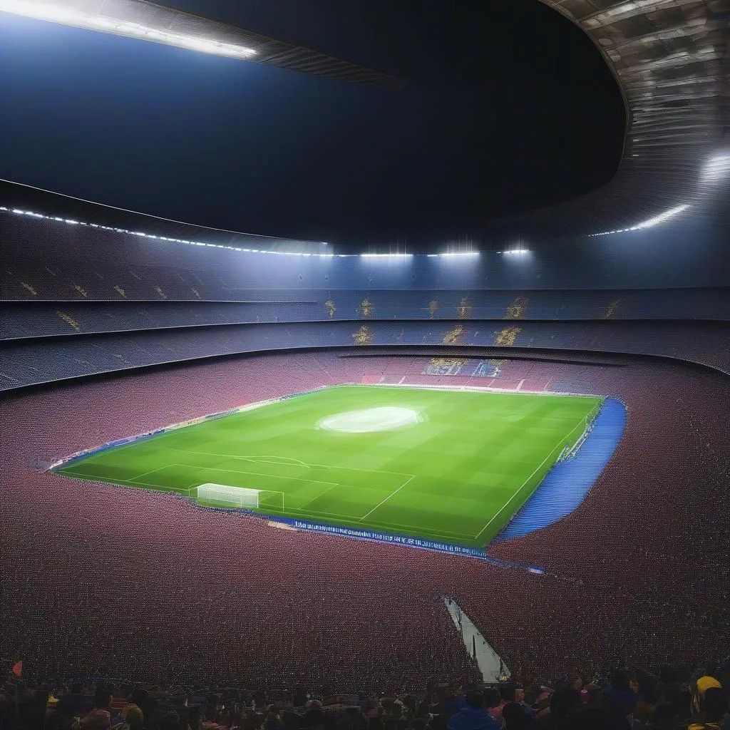 Camp Nou Stadium in Barcelona