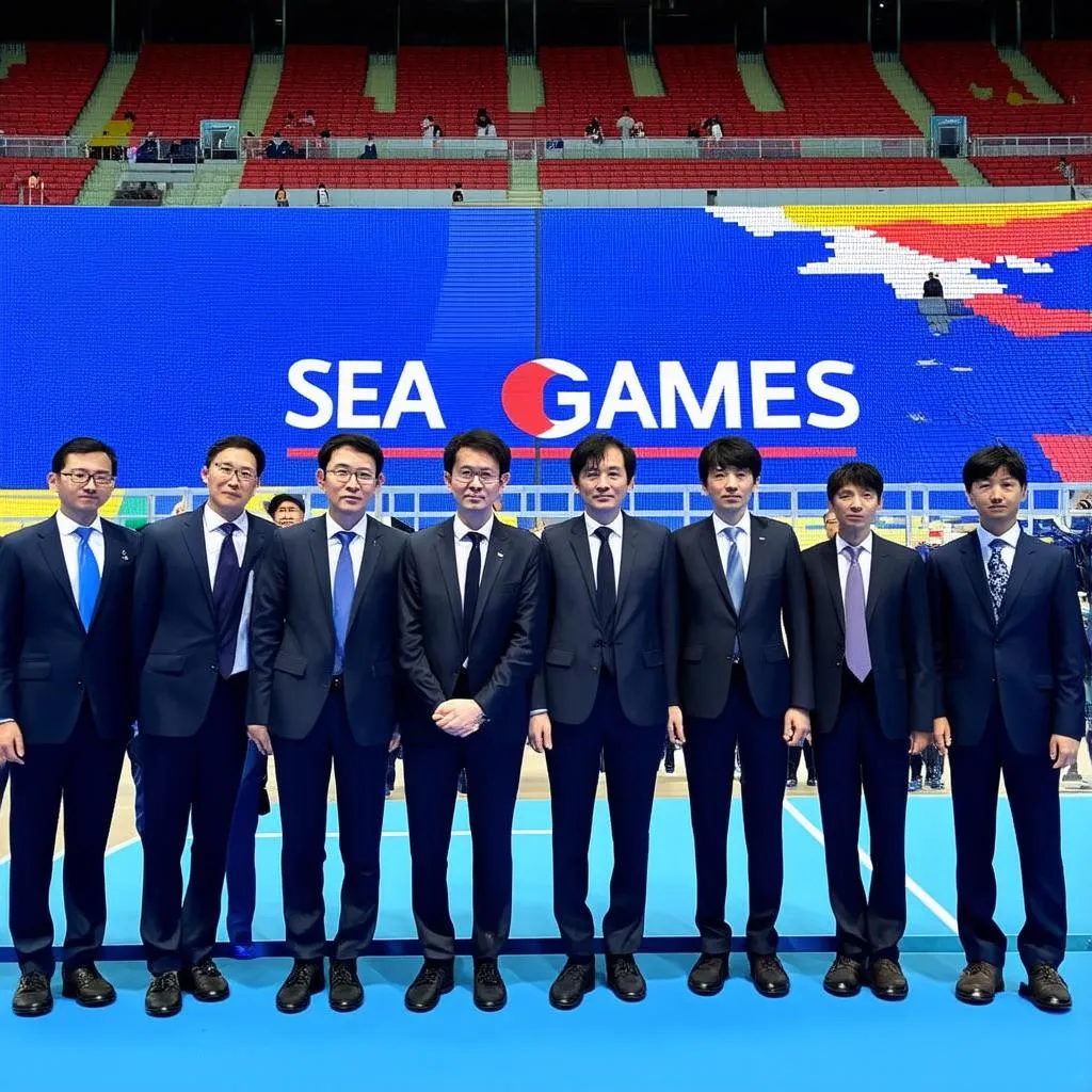 cán-bộ-ban-tổ-chức-sea-games