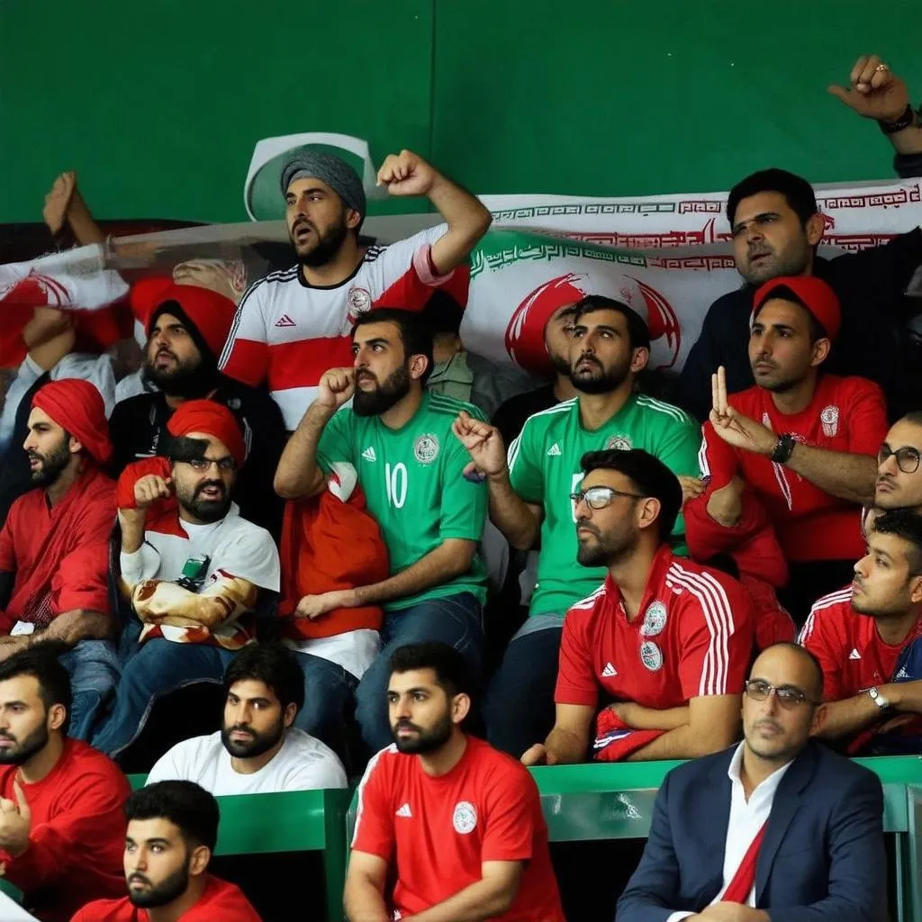 Iran and Iraq football