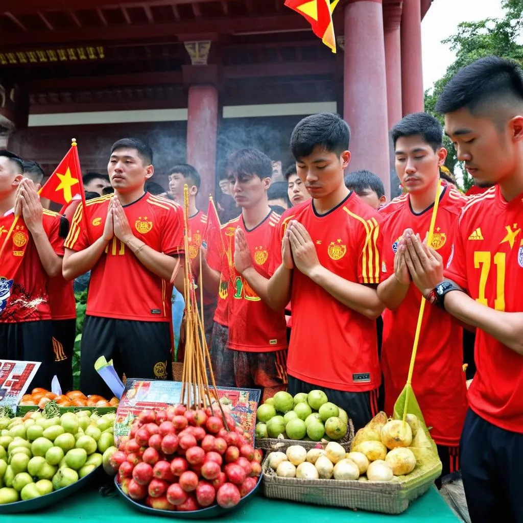 Cầu may bóng đá