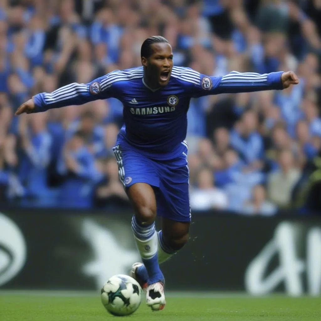 Drogba ghi bàn gỡ hòa cho Chelsea