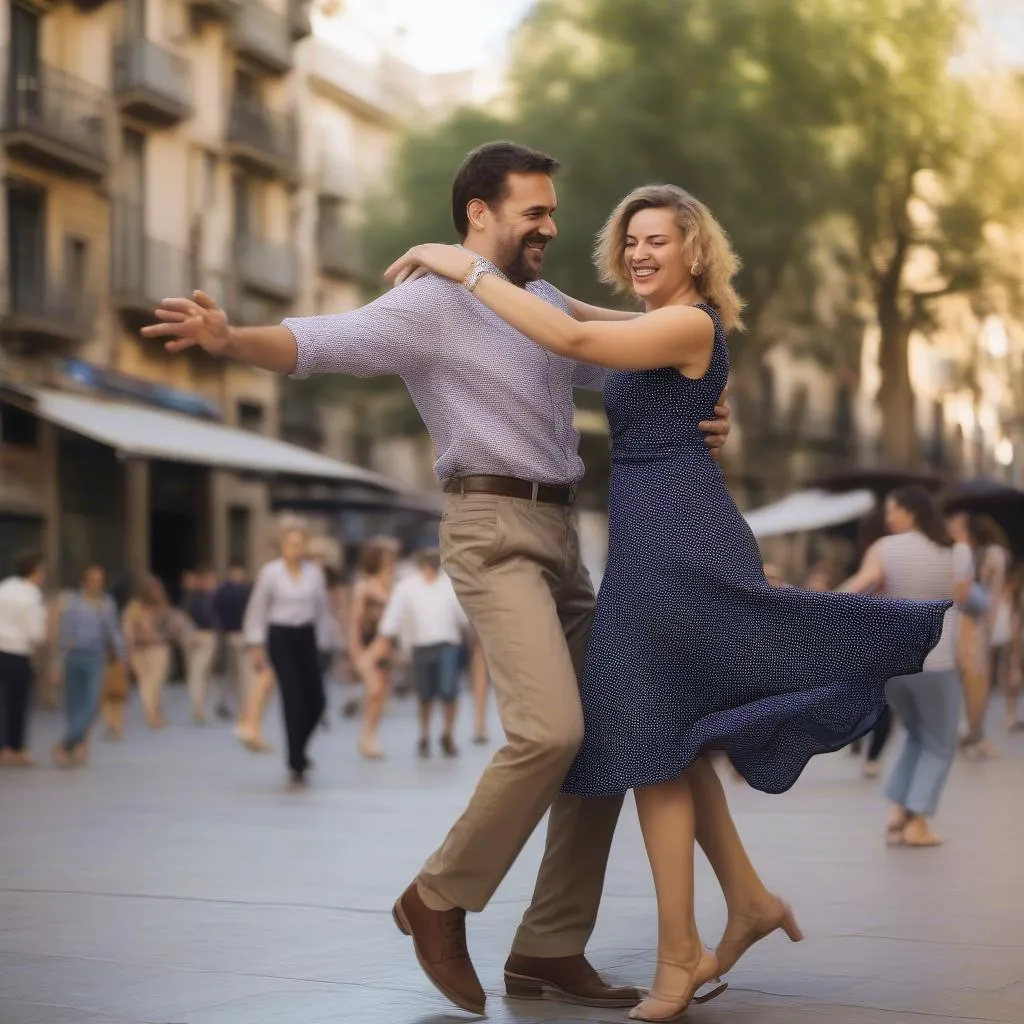 clases swing barcelona pareja