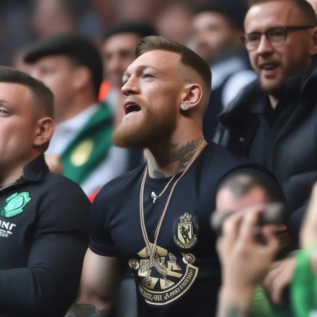 Conor McGregor cổ vũ cho Manchester United