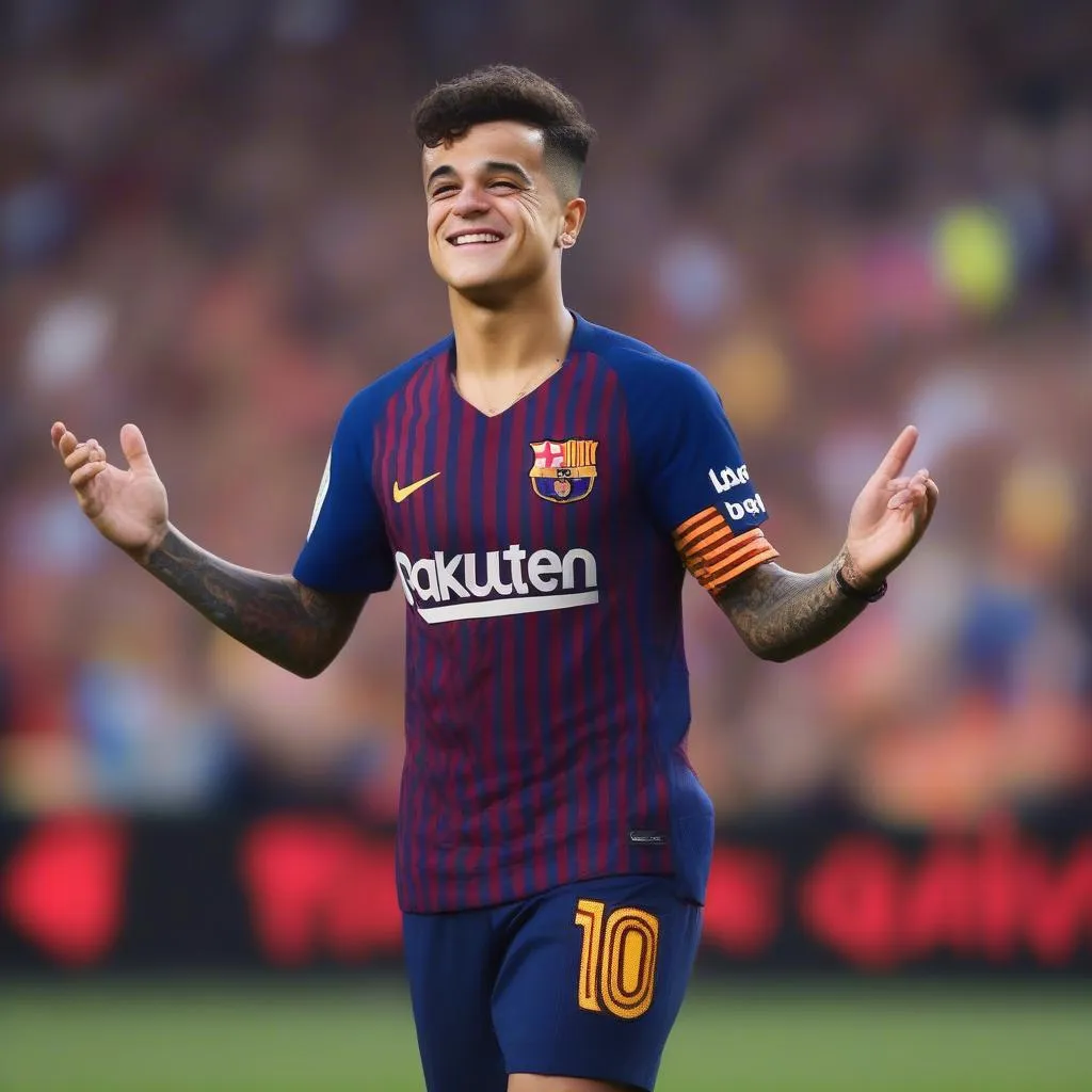 Coutinho chuyển nhượng từ Liverpool đến Barcelona năm 2018