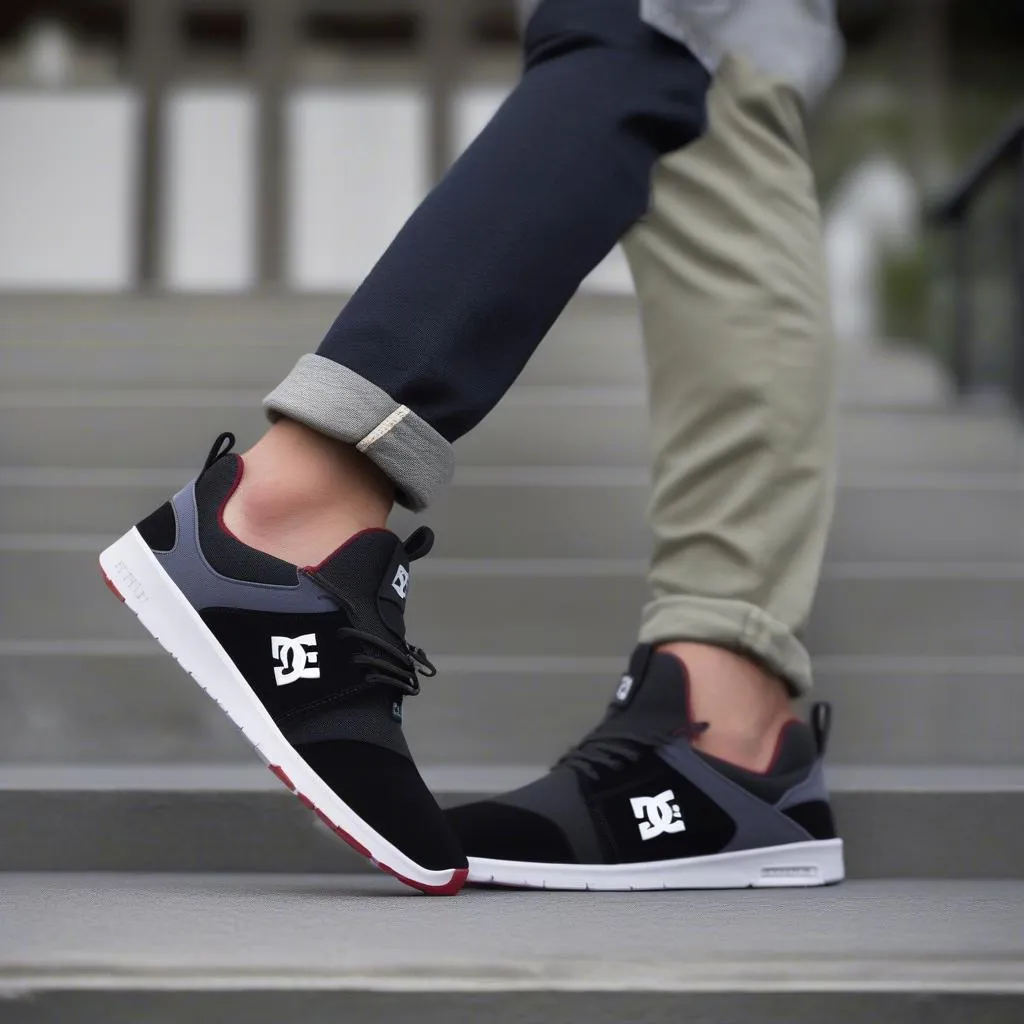 Giày DC Shoes Barcelona Heathrow: Thiết Kế Độc Đáo, Năng Động Và Phong Cách