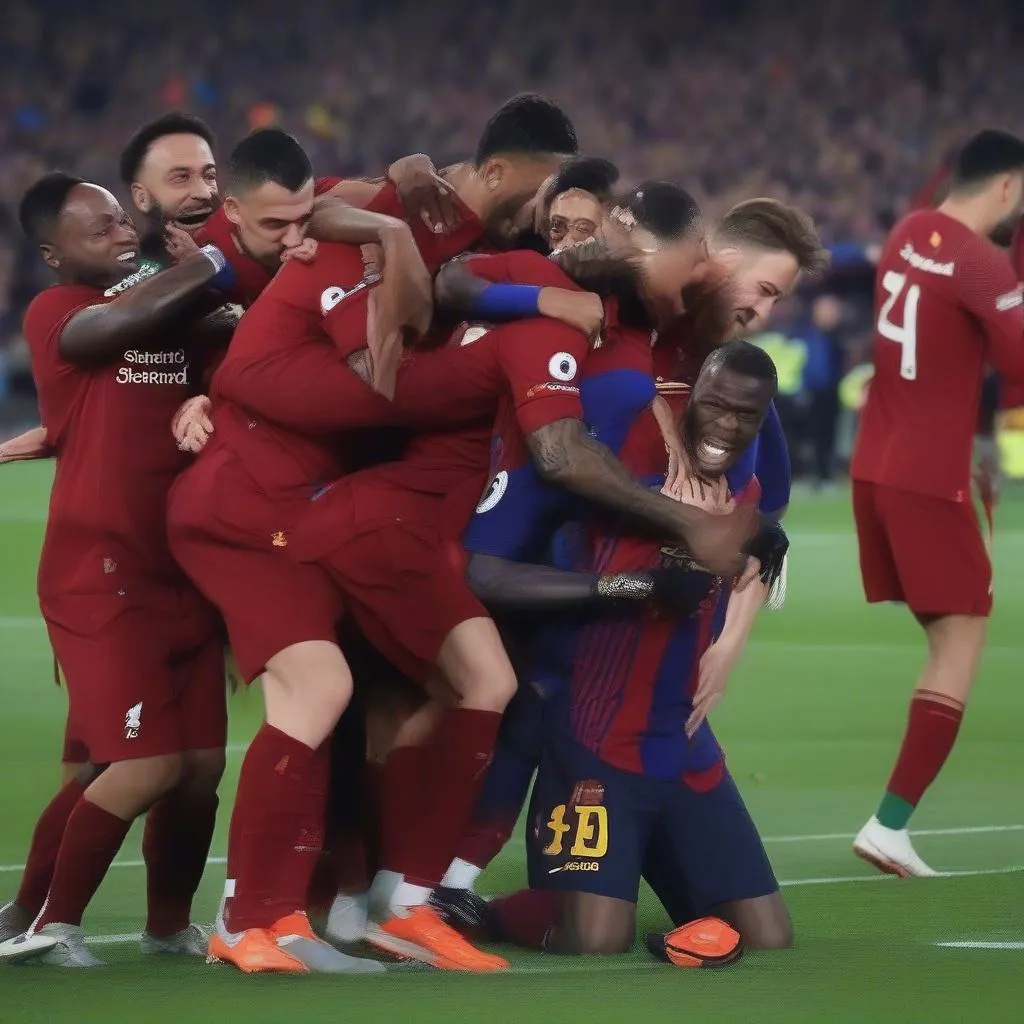 Trận đấu Barcelona vs Liverpool tại Champions League mùa giải 2018-2019