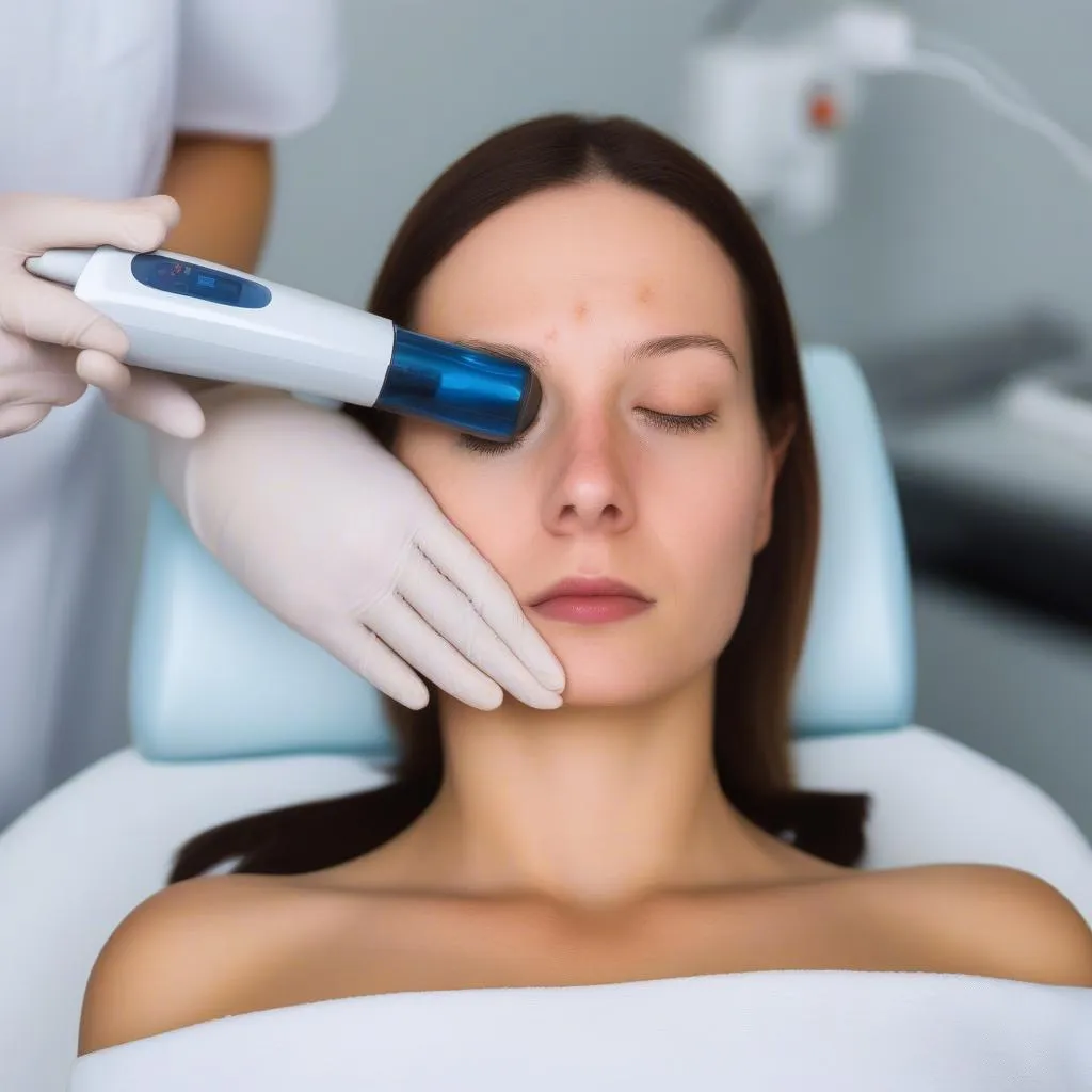 Điều trị mụn bằng Laser tại Barcelona