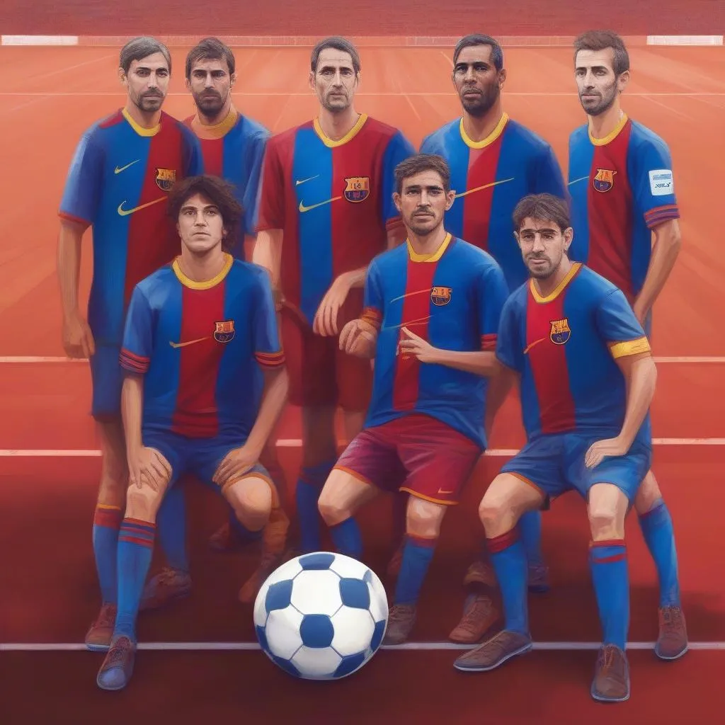 Dream League Barcelona Team