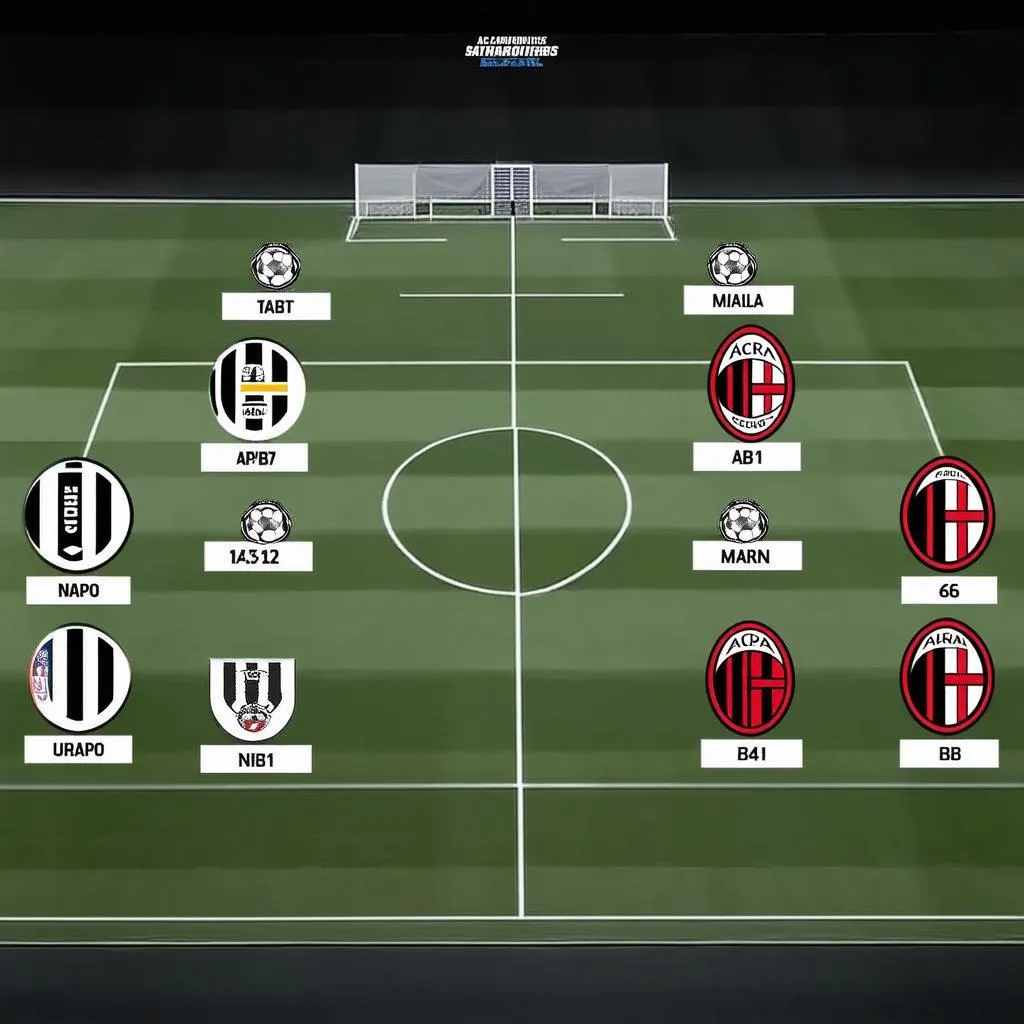 Juventus vs AC Milan lineup