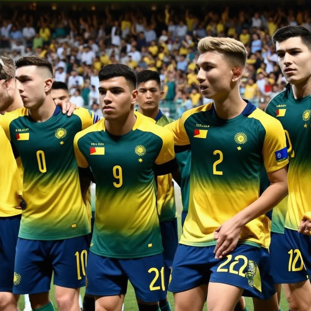 Đội tuyển U20 Australia thi đấu