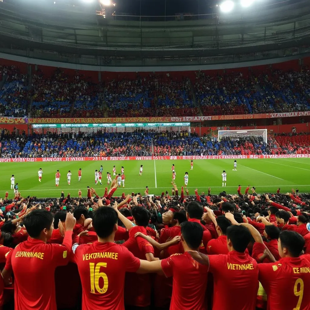 Đội tuyển Việt Nam thi đấu AFF Cup 2022