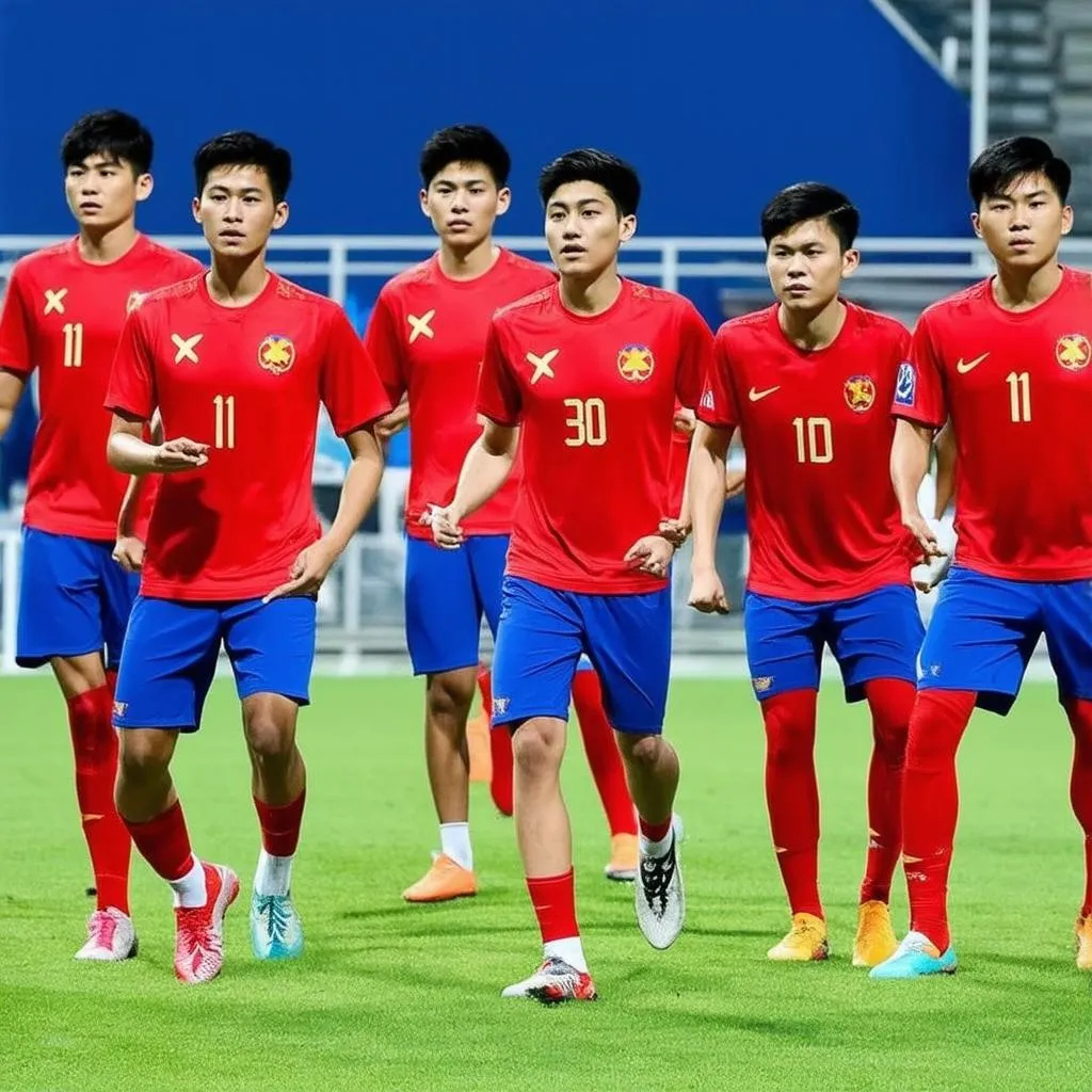 đội tuyển việt nam thi đấu asiad cup 2018