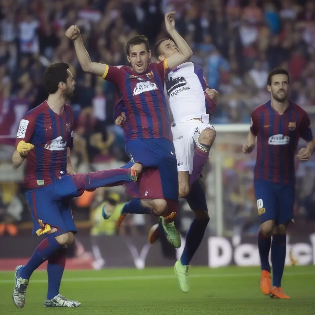 Eibar vs Barcelona 2015 - A historical victory for Eibar