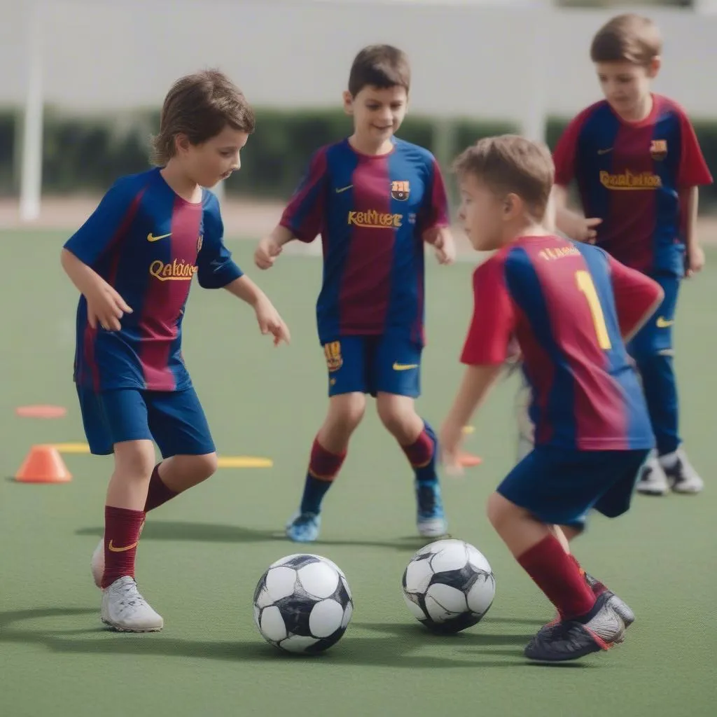 Barcelona Football School: A Journey From Childhood