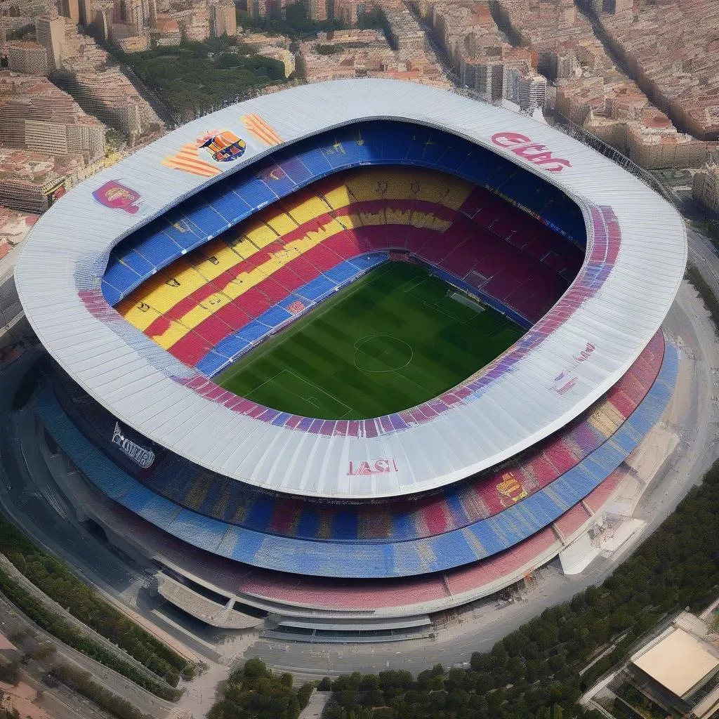 Sân vận động Camp Nou của FC Barcelona