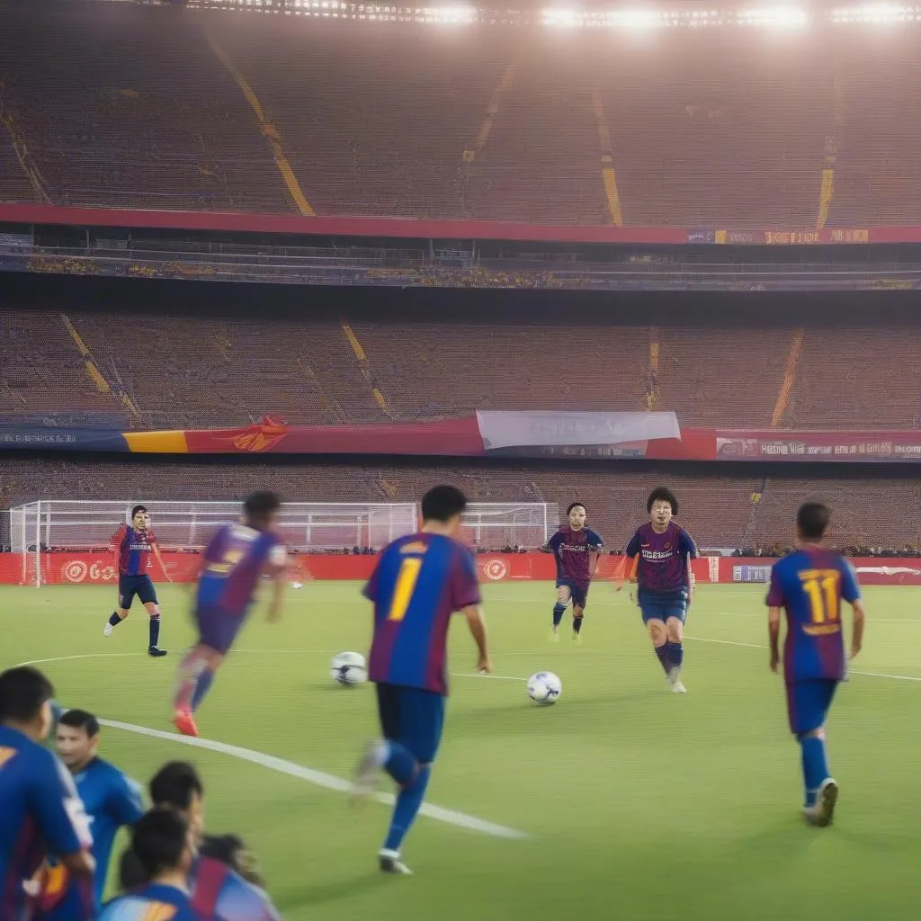 FC Barcelona VN Football Match