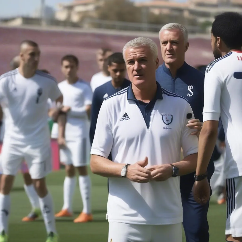 Huấn luyện viên Didier Deschamps 