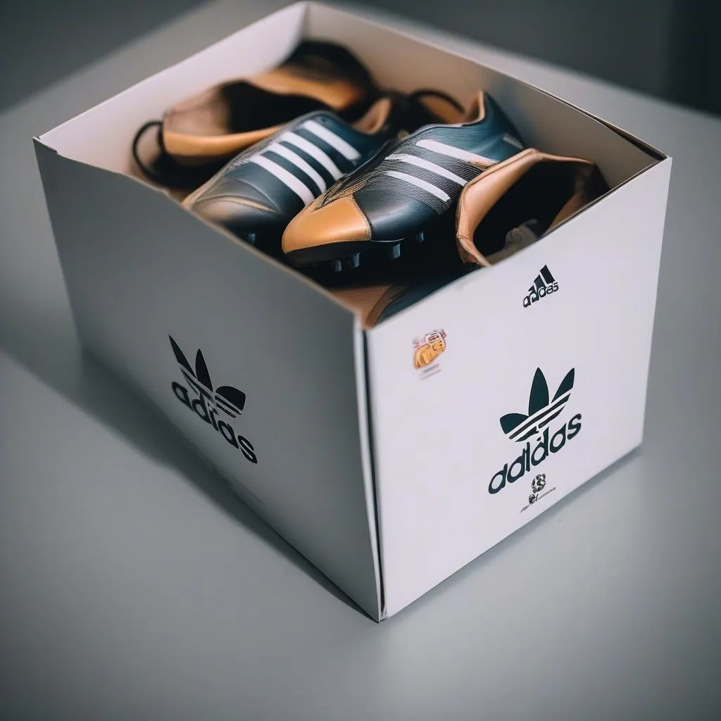 hộp giày adidas chính hãng