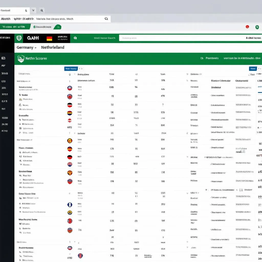 Kết quả bóng đá Đức Hà Lan