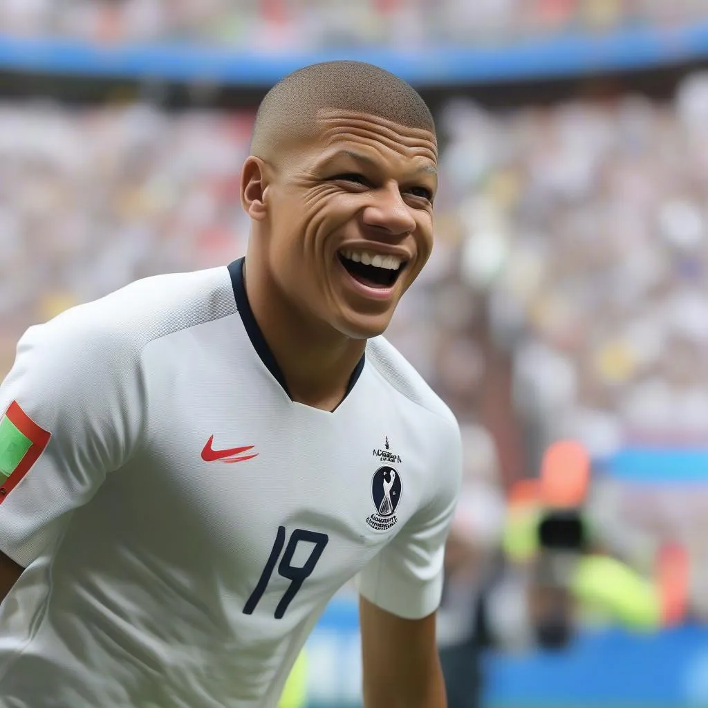 Cầu thủ Kylian Mbappé