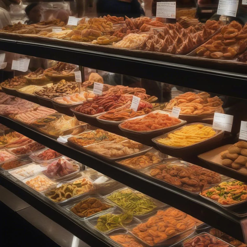 La Boqueria Barcelona: Món tapas đa dạng