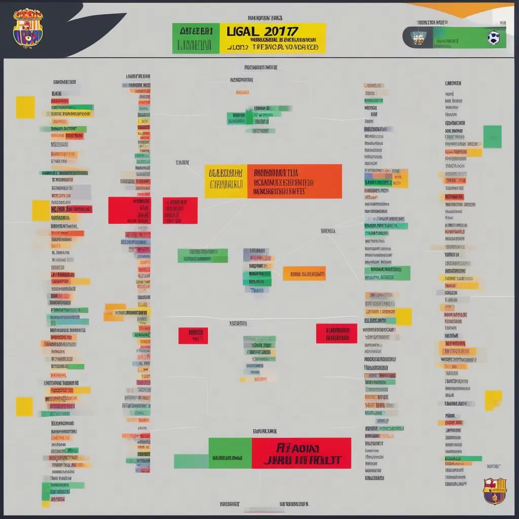 Lịch thi đấu La Liga 2017