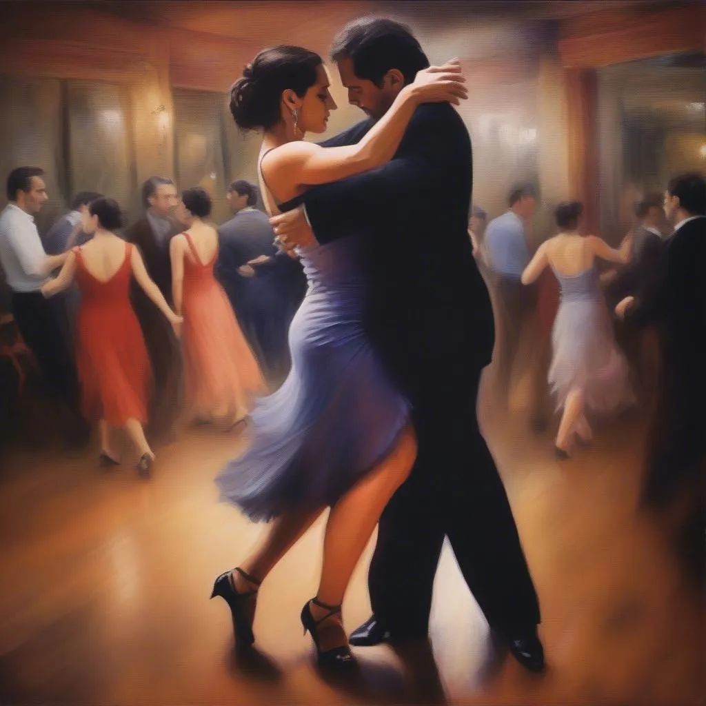 Khiêu vũ Tango tại La Milonga Barcelona