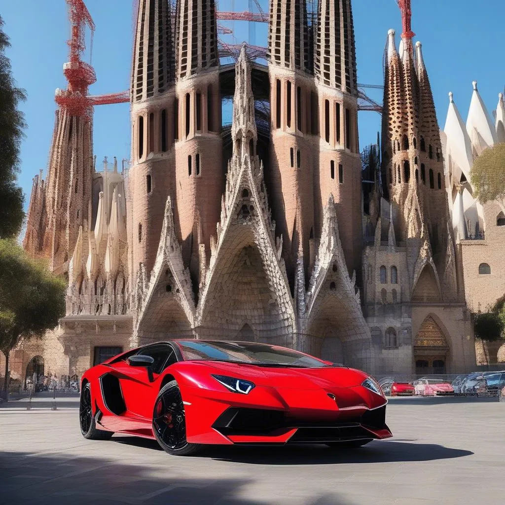 Lamborghini cho thuê ở Barcelona: Xe sang trọng, đẳng cấp