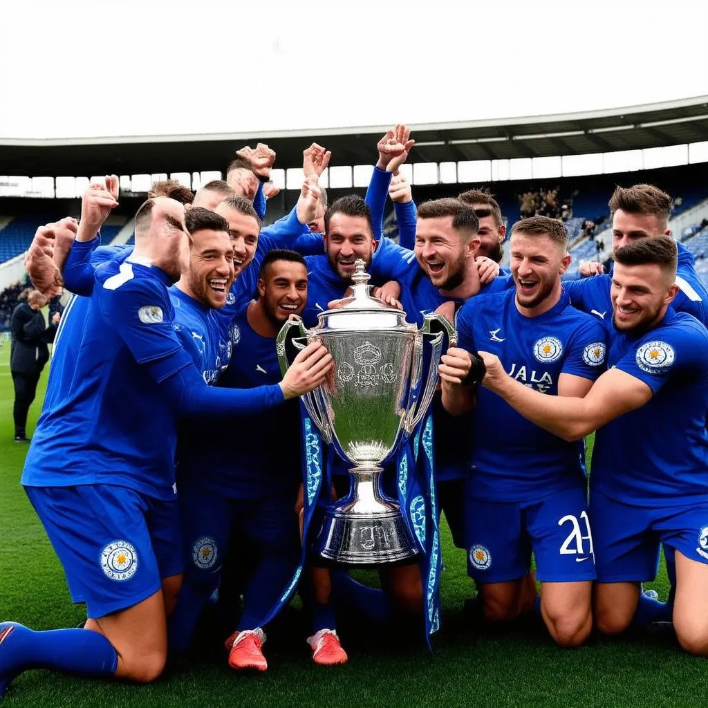 Leicester City vô địch Ngoại Hạng Anh 2015-2016