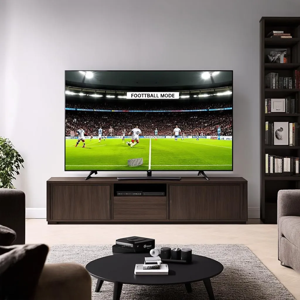 TV LG với chế độ bóng đá