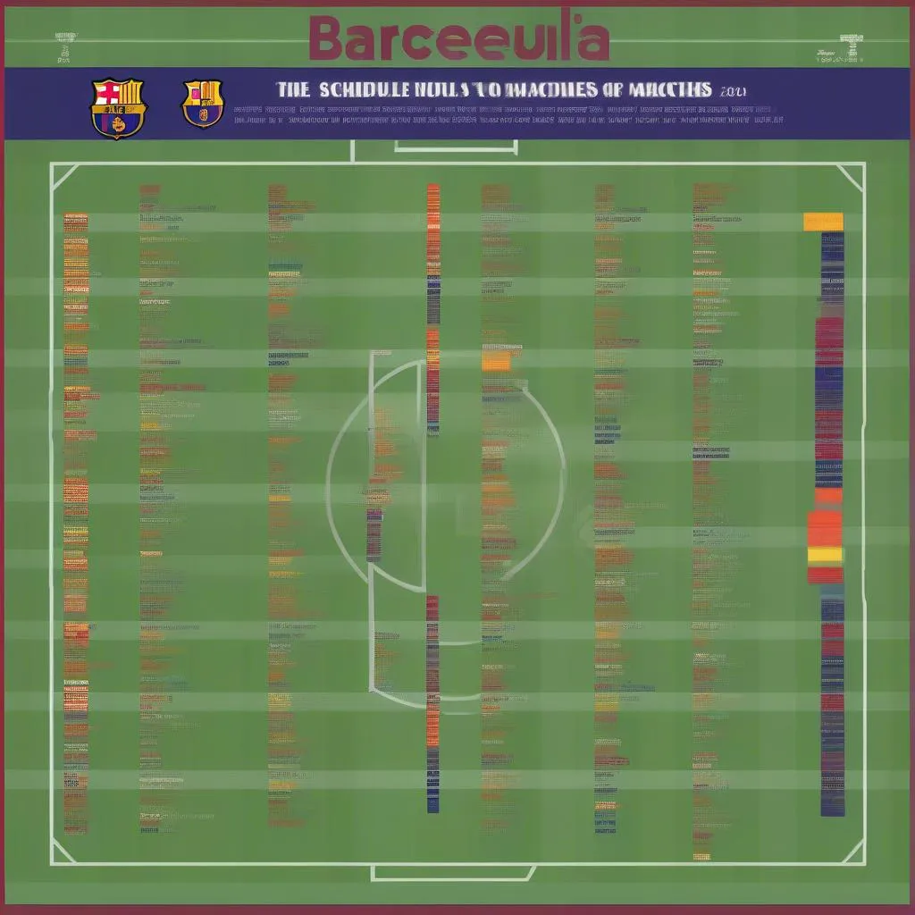 Lịch Thi Đấu Của Barcelona