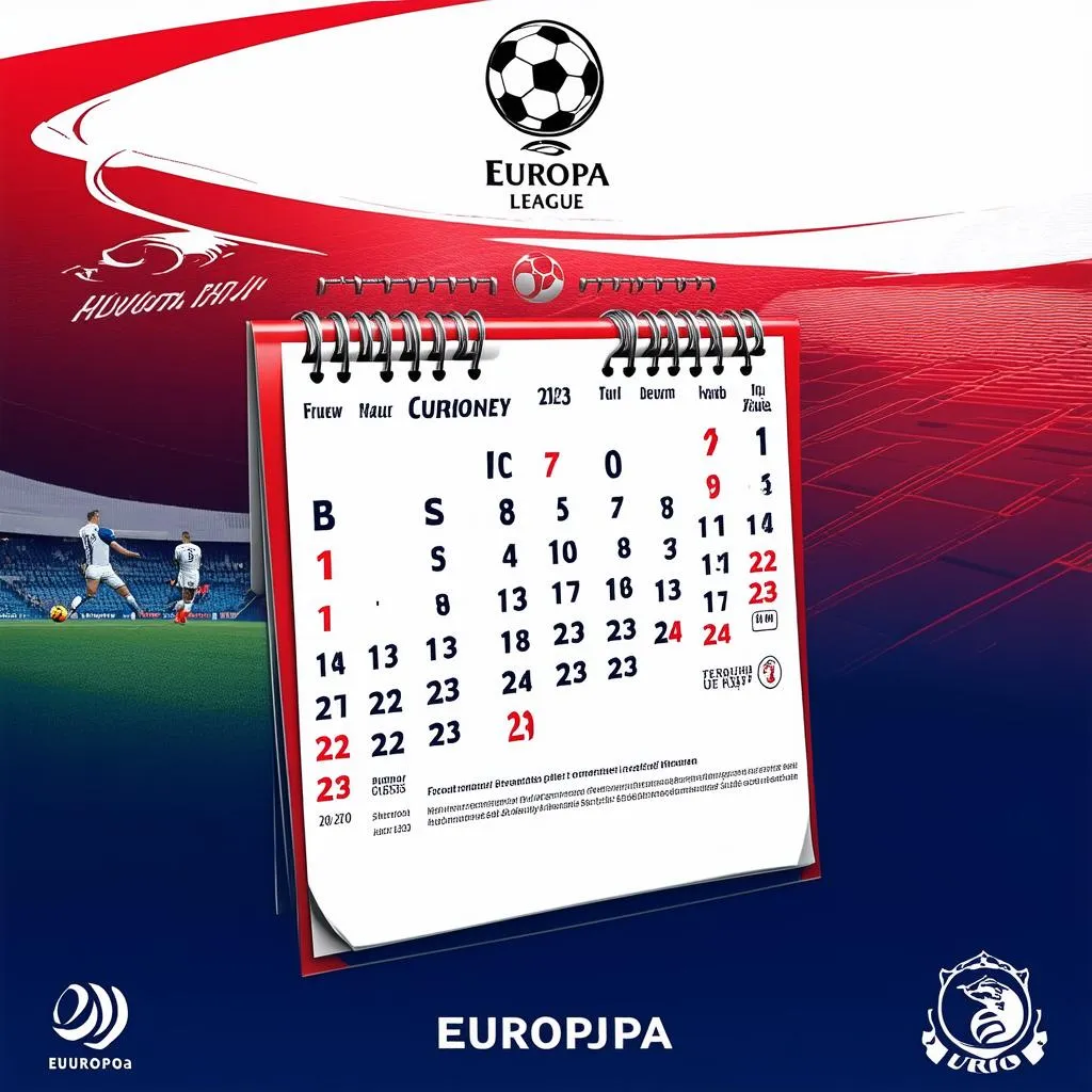 Lịch thi đấu bóng đá Europa League