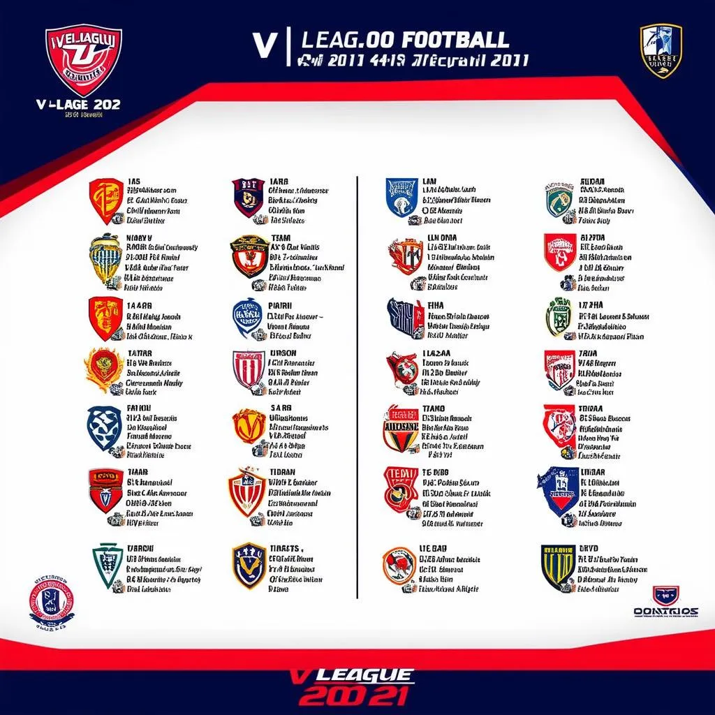 Lịch thi đấu bóng đá hôm nay V-League 2021