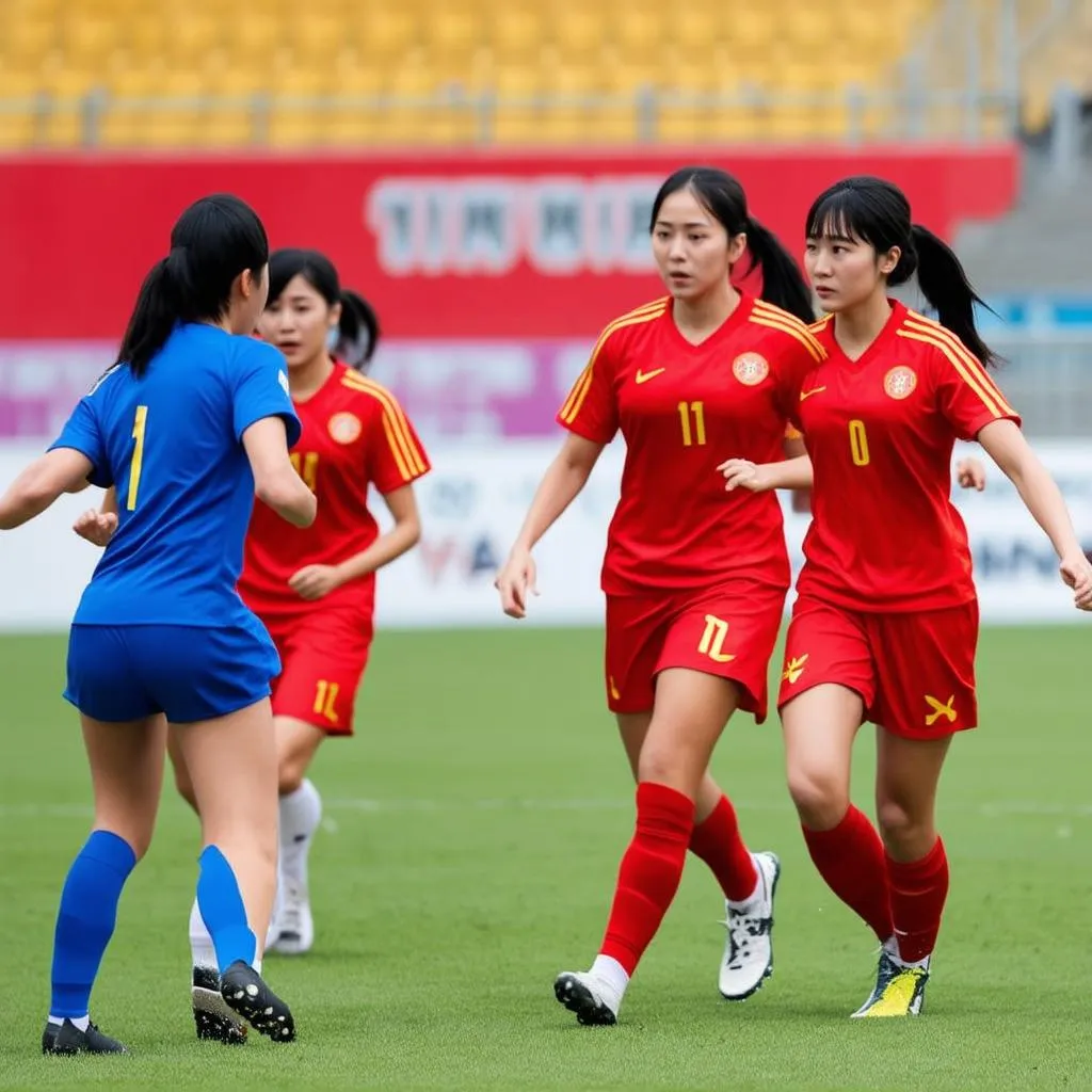 Lịch thi đấu bóng đá nữ Việt Nam World Cup