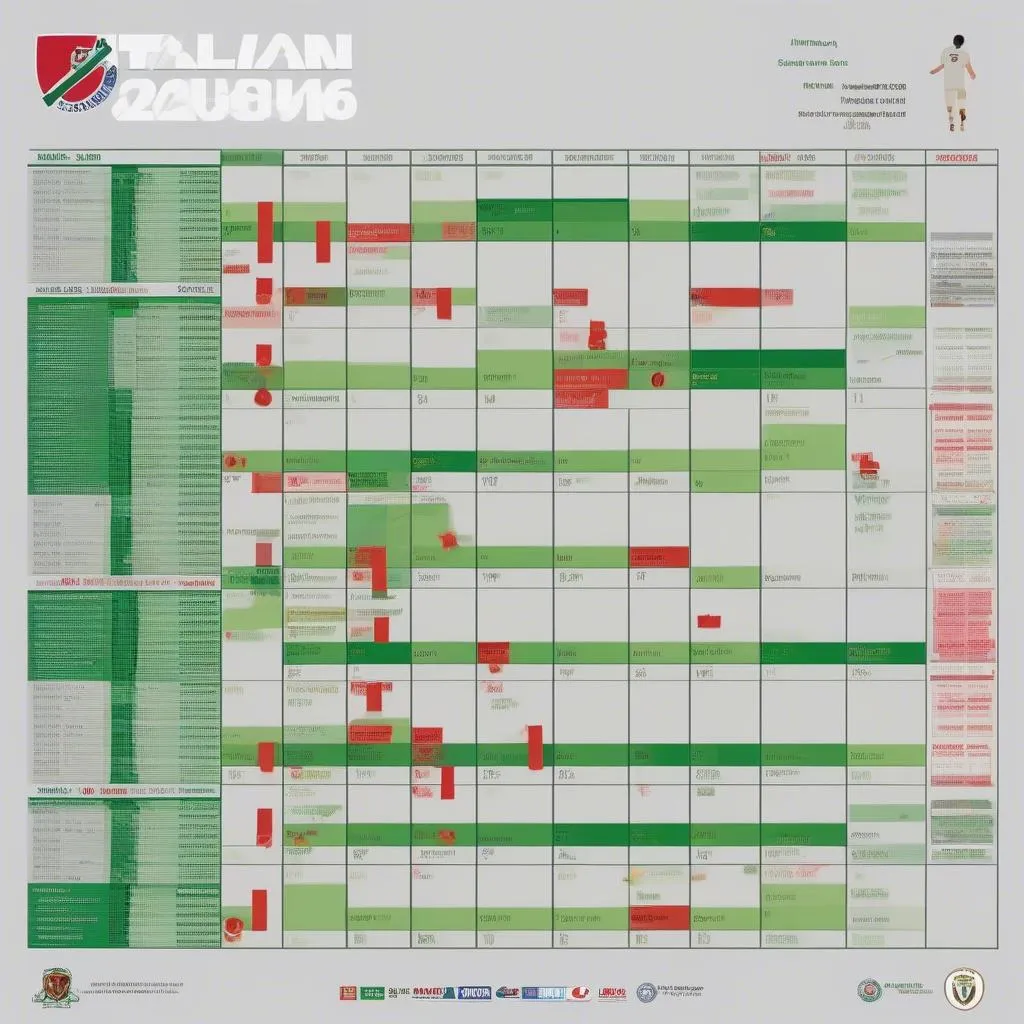 Lịch thi đấu bóng đá U19 Ý