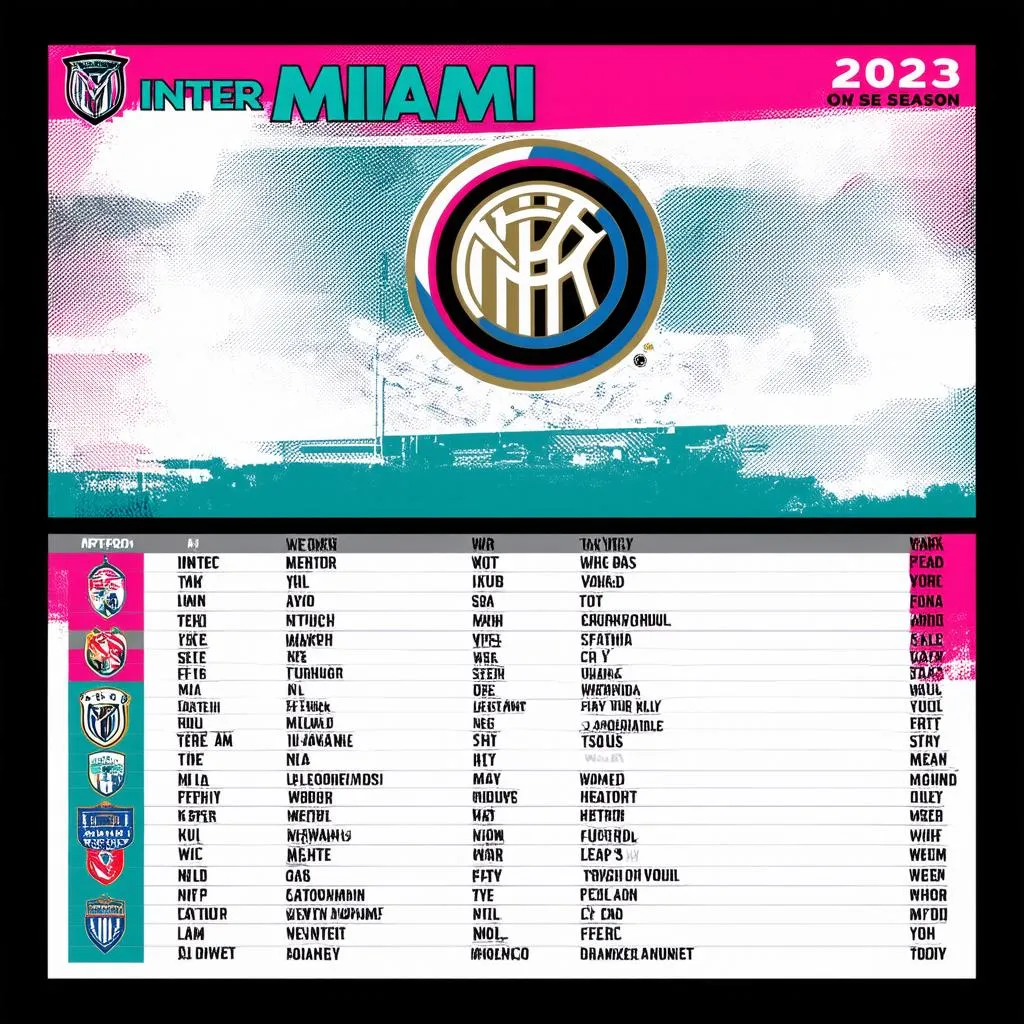 Lịch Thi Đấu Inter Miami 2023