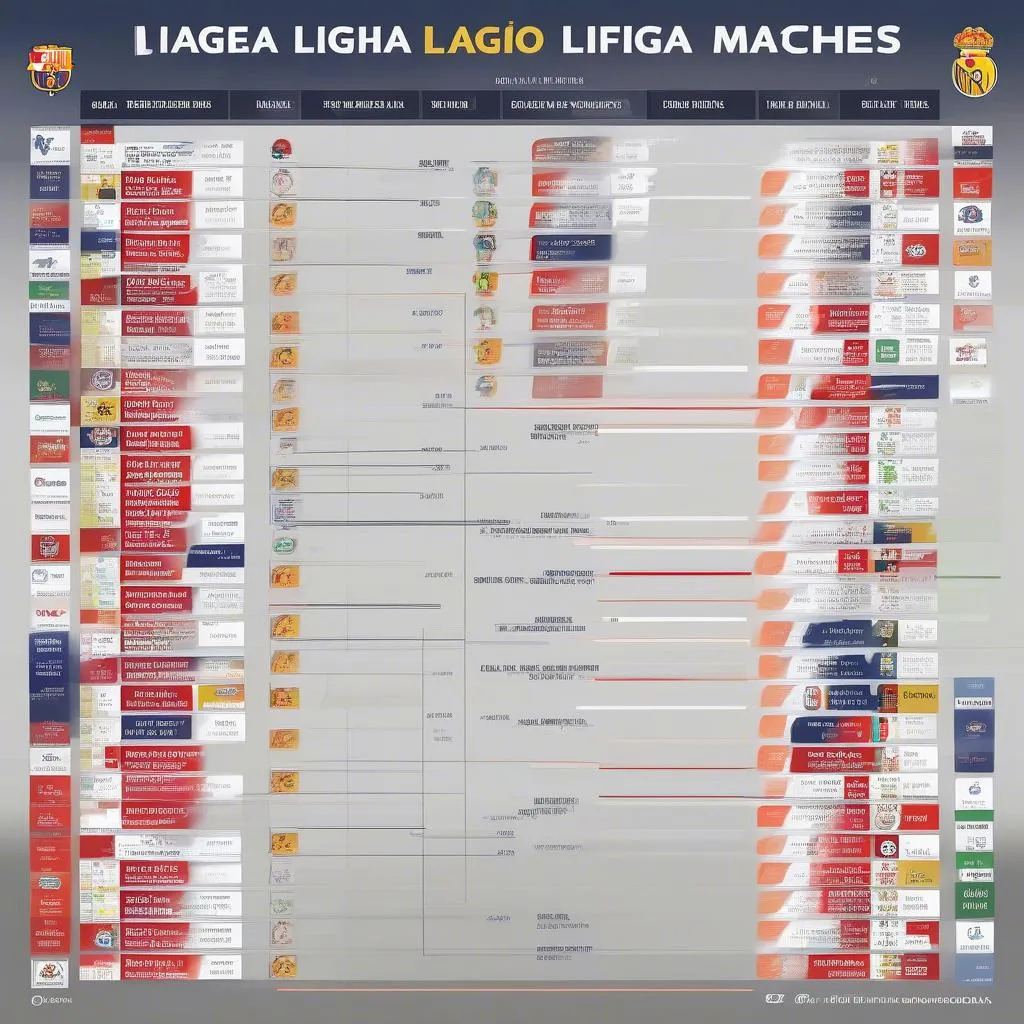 Lịch thi đấu La Liga