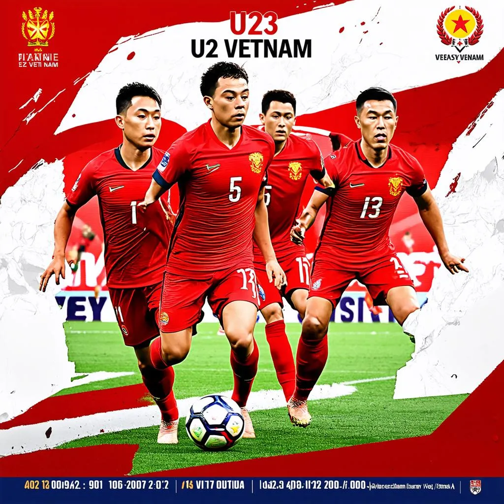 Lịch thi đấu U23 Việt Nam hôm nay