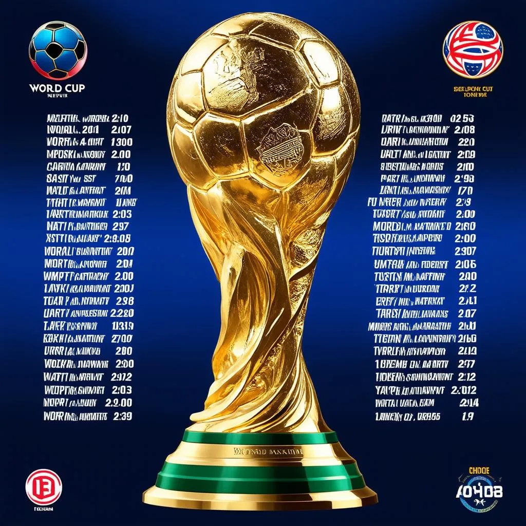 Lịch thi đấu world cup