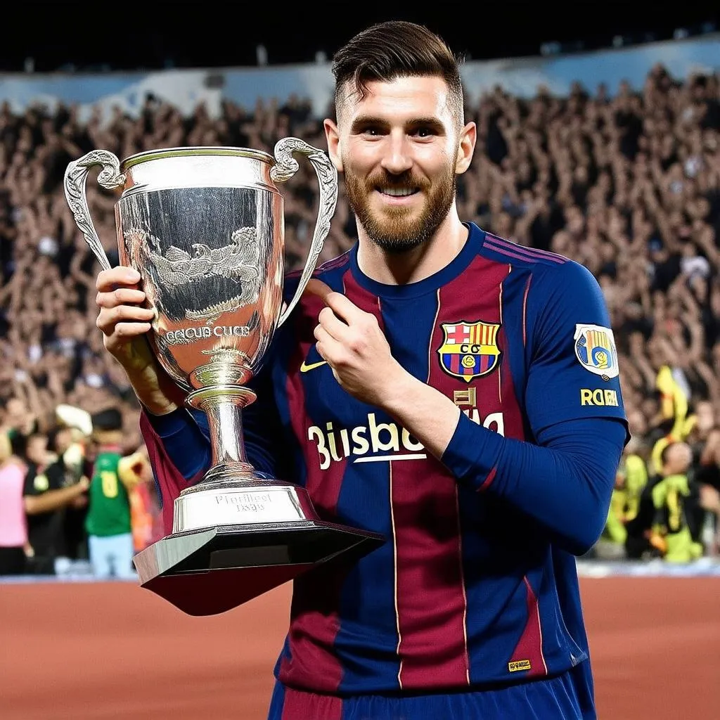 Lionel Messi vua phá lưới