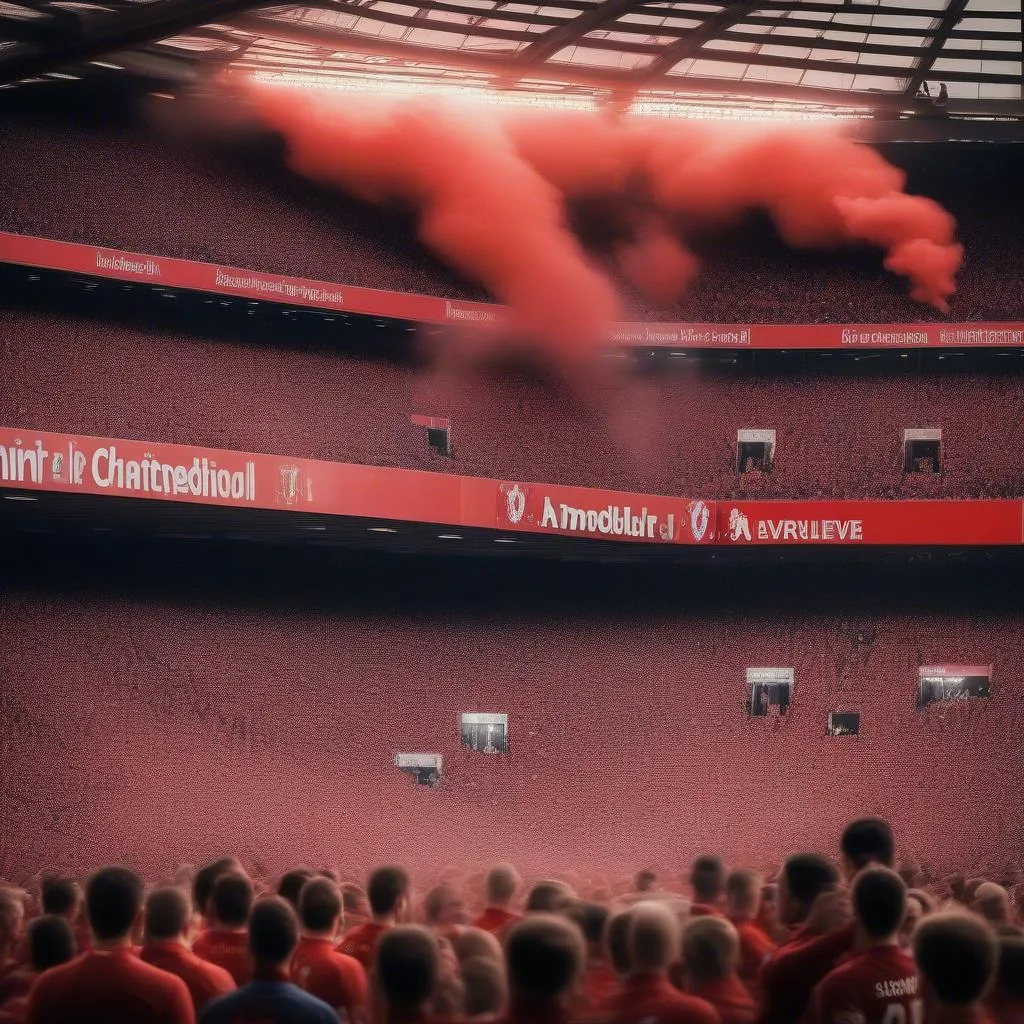 Liverpool vs Barcelona: Anfield atmosphere